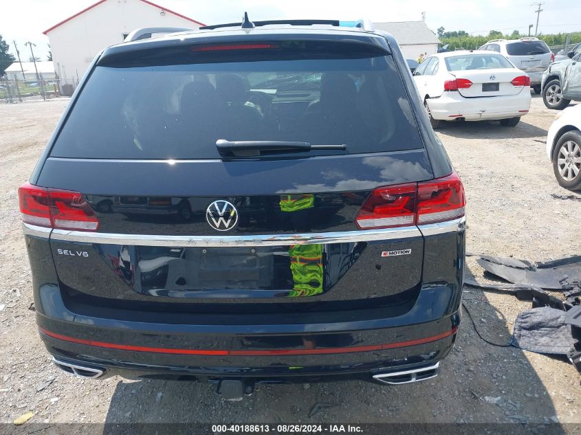 2022 Volkswagen Atlas 3.6L V6 Sel R-Line VIN: 1V2AR2CA7NC519092 Lot: 40188613