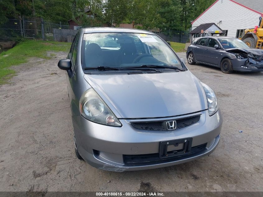 2008 Honda Fit VIN: JHMGD37488S069465 Lot: 40188615