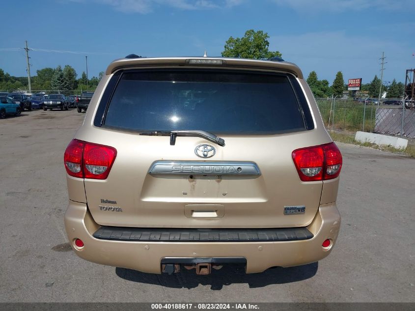 2010 Toyota Sequoia Limited 5.7L V8 VIN: 5TDJY5G13AS027278 Lot: 40188617