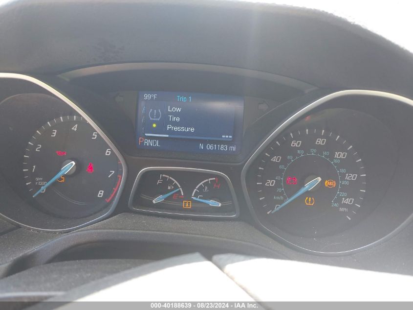 2014 FORD FOCUS SE - 1FADP3F22EL446444