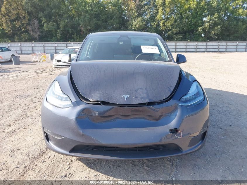 2023 Tesla Model Y Awd/Long Range Dual Motor All-Wheel Drive VIN: 7SAYGDEE8PA150718 Lot: 40188648