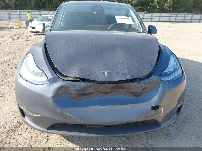 2023 Tesla Model Y Awd/Long Range Dual Motor All-Wheel Drive VIN: 7SAYGDEE8PA150718 Lot: 40188648