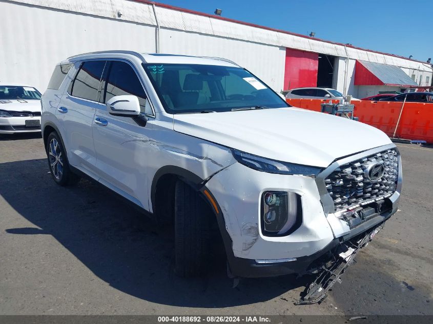 2021 Hyundai Palisade Sel VIN: KM8R4DHE5MU174773 Lot: 40188692