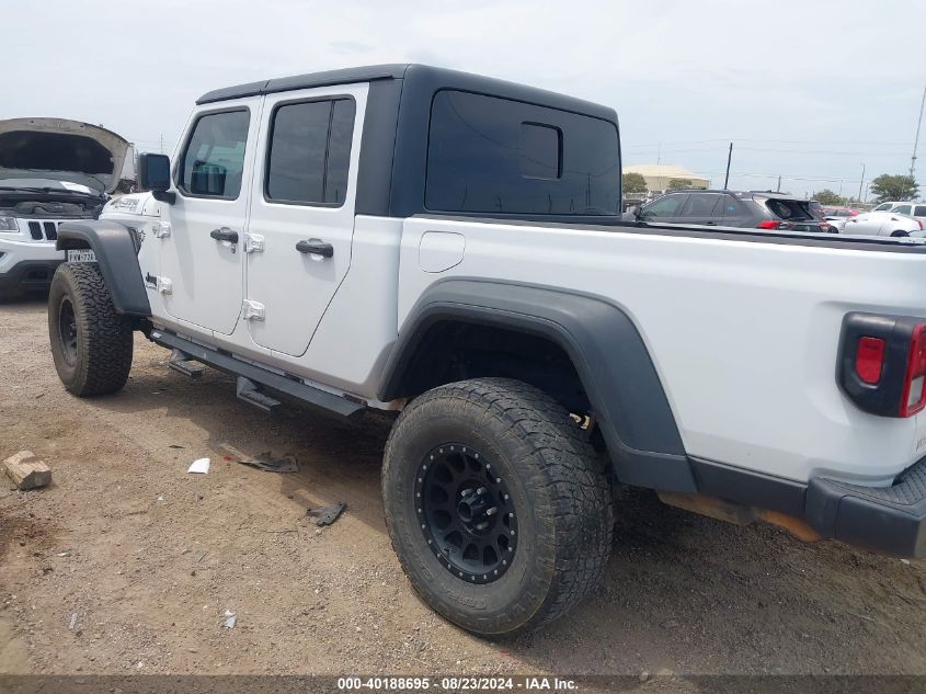 2020 Jeep Gladiator Sport S 4X4 VIN: 1C6HJTAG5LL112669 Lot: 40188695