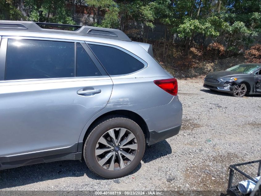 2015 Subaru Outback 2.5I Limited VIN: 4S4BSALC1F3220619 Lot: 40188719