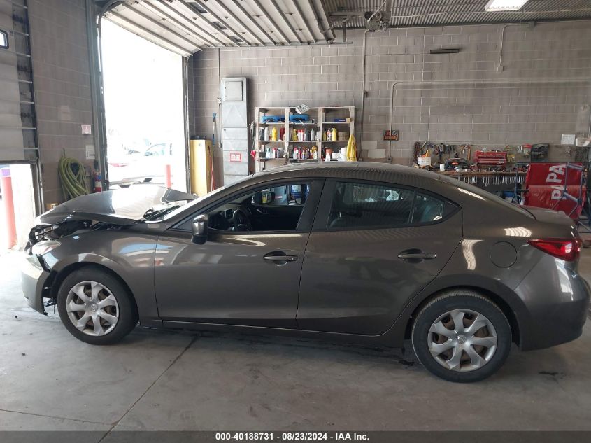 2014 Mazda Mazda3 I Sport VIN: JM1BM1U71E1167026 Lot: 40188731