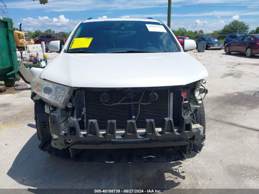 2012 Toyota Highlander Limited V6 VIN: 5TDYK3EH2CS050087 Lot: 40188739