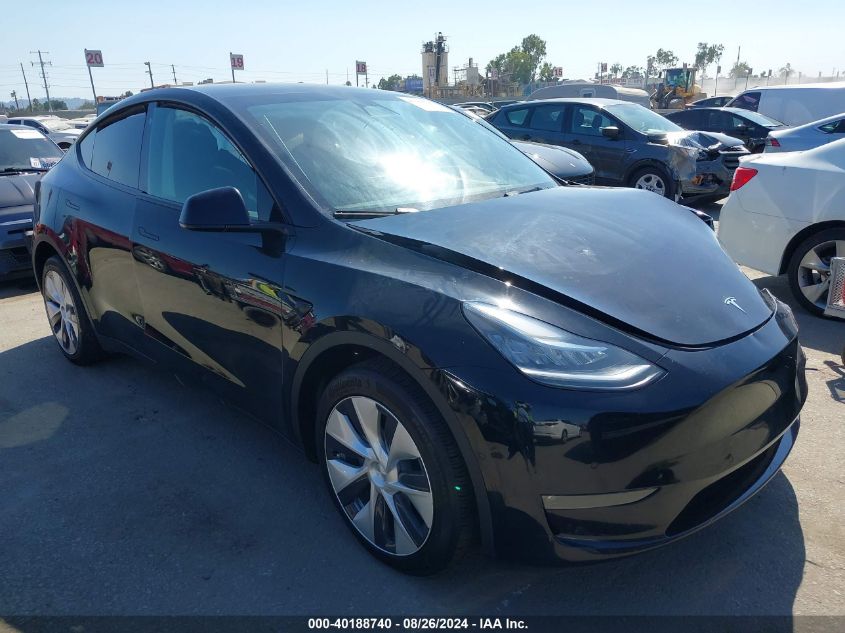 VIN 5YJYGDEE9MF204393 2021 Tesla Model Y, Long Rang... no.1