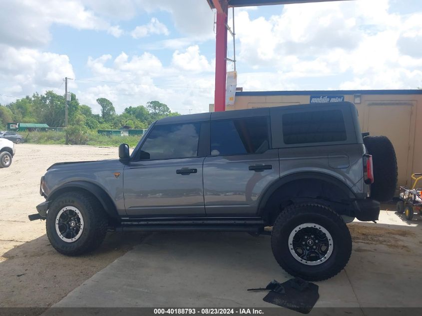 2022 Ford Bronco Badlands VIN: 1FMEE5DP6NLB04604 Lot: 40188793