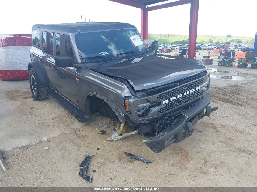 2022 Ford Bronco Badlands VIN: 1FMEE5DP6NLB04604 Lot: 40188793