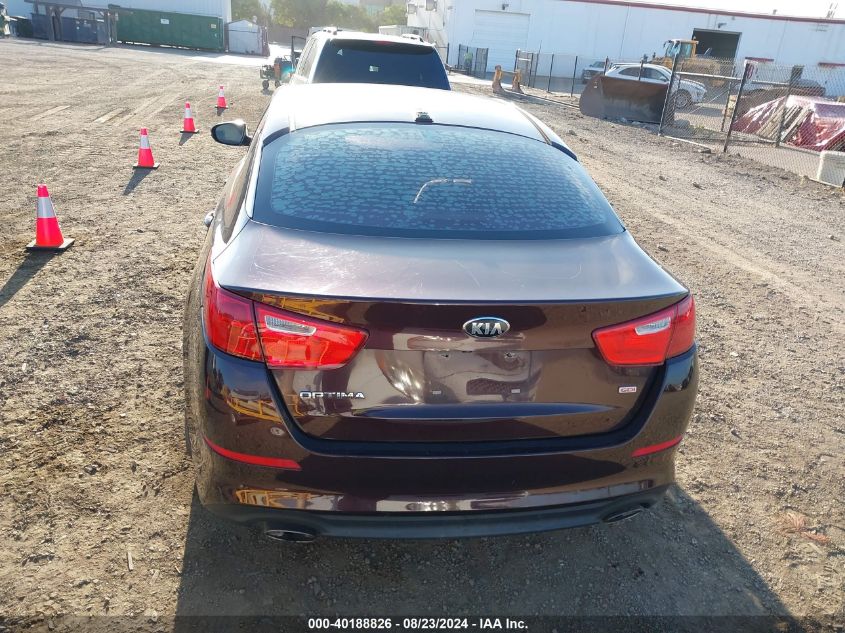 2014 Kia Optima Lx VIN: 5XXGM4A71EG337899 Lot: 40188826