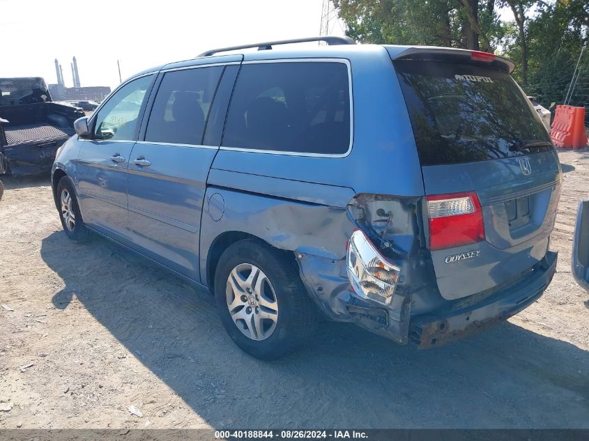 2006 Honda Odyssey Ex-L VIN: 5FNRL38686B116114 Lot: 40188844