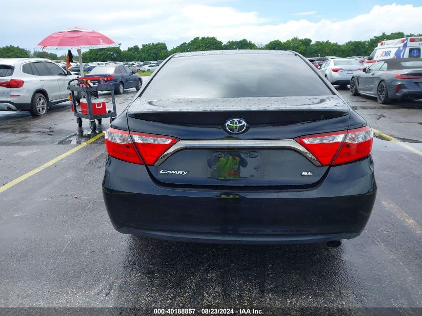 2015 Toyota Camry Se VIN: 4T1BF1FK0FU947218 Lot: 40188857