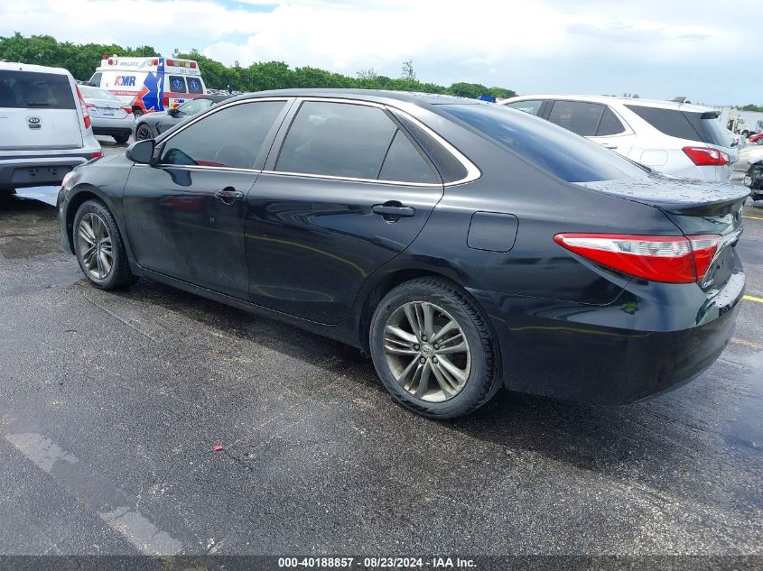 2015 Toyota Camry Se VIN: 4T1BF1FK0FU947218 Lot: 40188857