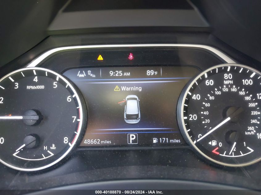 2022 Nissan Murano Sv Fwd VIN: 5N1AZ2BJ8NC129276 Lot: 40188870