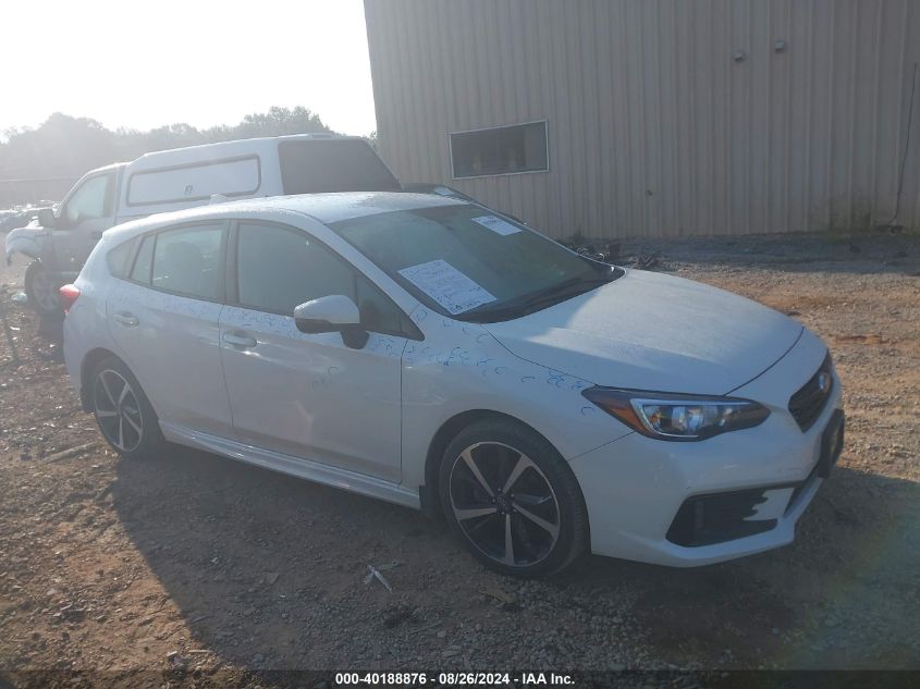 2022 SUBARU IMPREZA SPORT - 4S3GTAL62N3706341