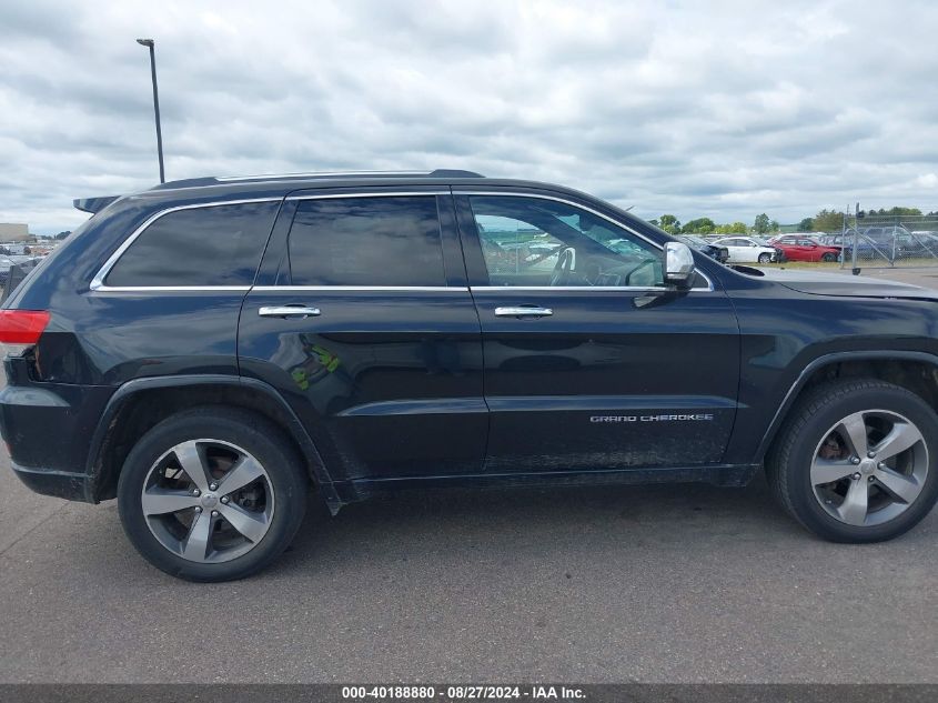 2014 Jeep Grand Cherokee Overland VIN: 1C4RJFCT5EC105815 Lot: 40188880