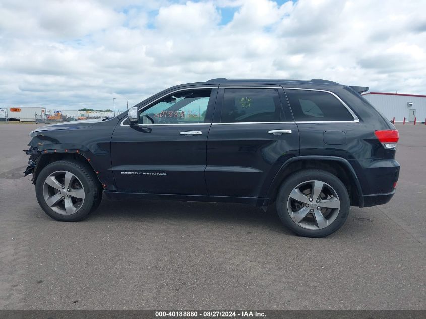 2014 Jeep Grand Cherokee Overland VIN: 1C4RJFCT5EC105815 Lot: 40188880