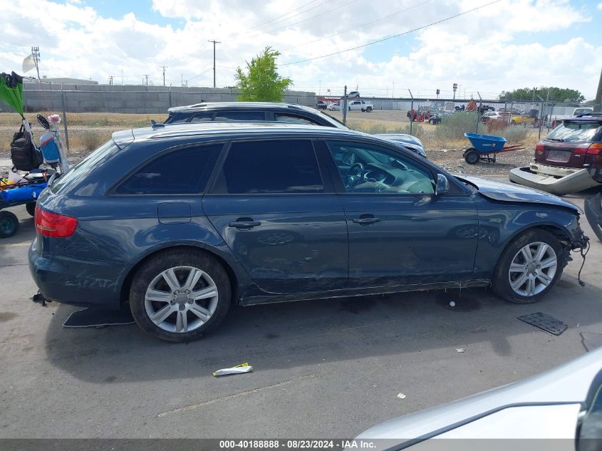 2009 Audi A4 2.0T Avant VIN: WAUVF78K99A209616 Lot: 40188888