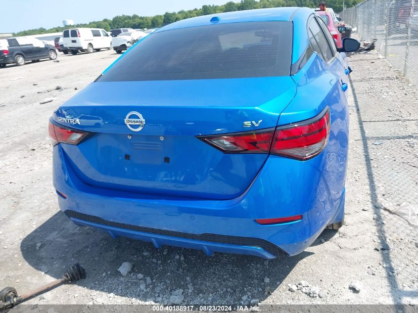 2020 Nissan Sentra Sv Xtronic Cvt VIN: 3N1AB8CVXLY241209 Lot: 40188917