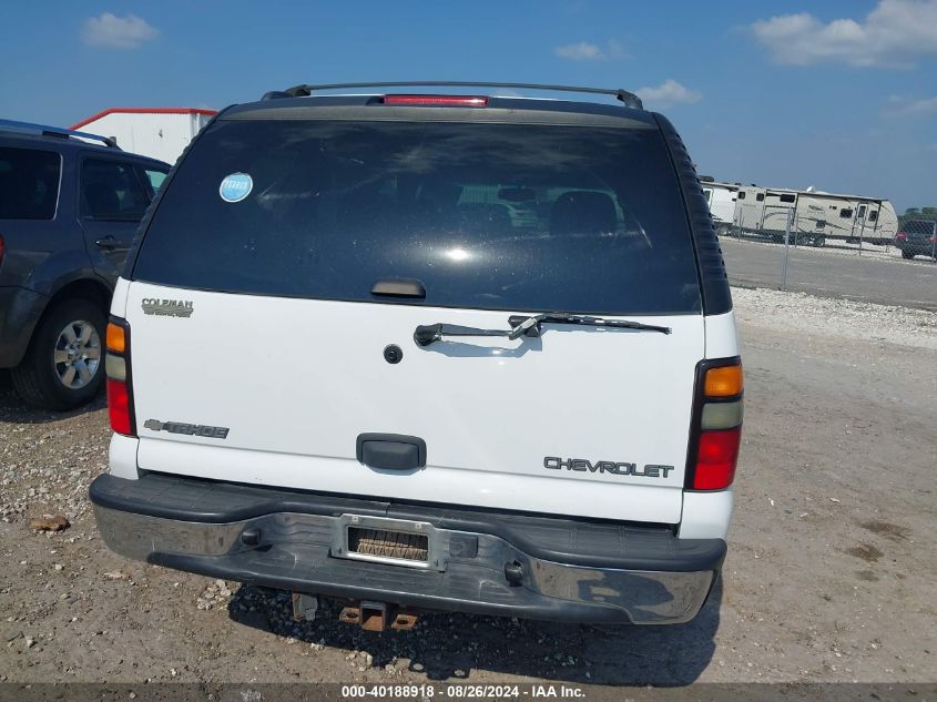 2005 Chevrolet Tahoe Ls VIN: 1GNEK13T85R268431 Lot: 40188918