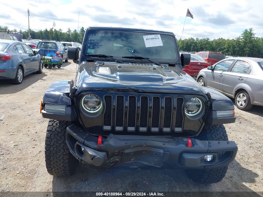 2019 Jeep Wrangler Unlimited Rubicon 4X4 VIN: 1C4HJXFN7KW524757 Lot: 40188964