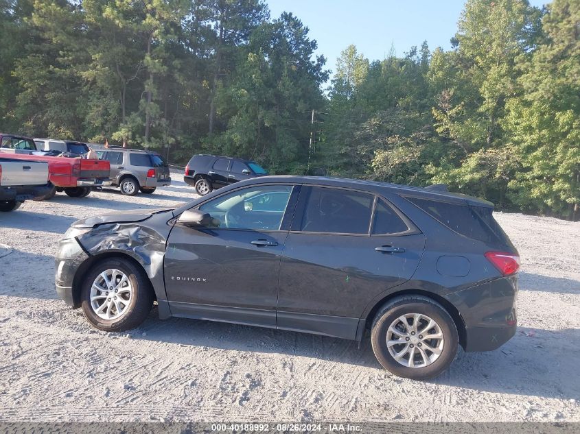 2019 Chevrolet Equinox Ls VIN: 2GNAXHEV5K6141747 Lot: 40188992