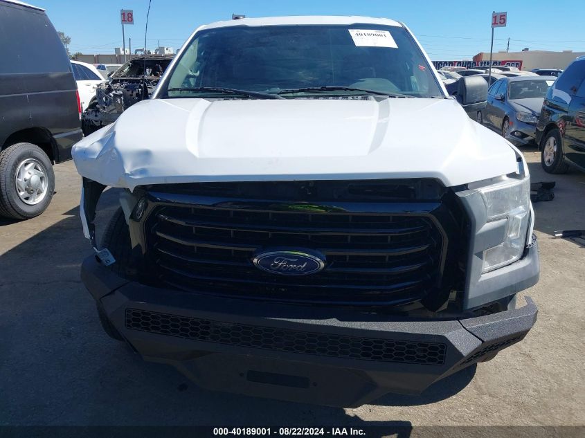 2017 Ford F-150 Xl VIN: 1FTEX1C81HKE53536 Lot: 40189001