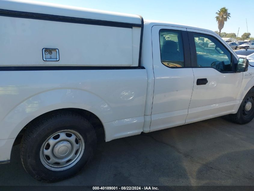 2017 Ford F-150 Xl VIN: 1FTEX1C81HKE53536 Lot: 40189001