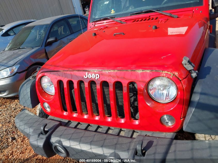 2015 Jeep Wrangler Sport VIN: 1C4AJWAG8FL524617 Lot: 40189004