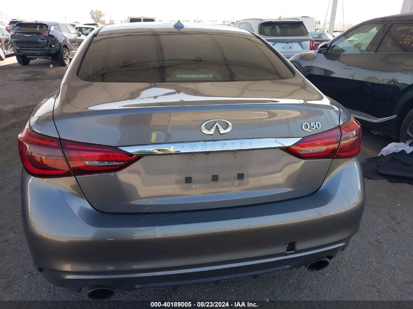 2020 Infiniti Q50 Luxe VIN: JN1EV7AP1LM208271 Lot: 40189005