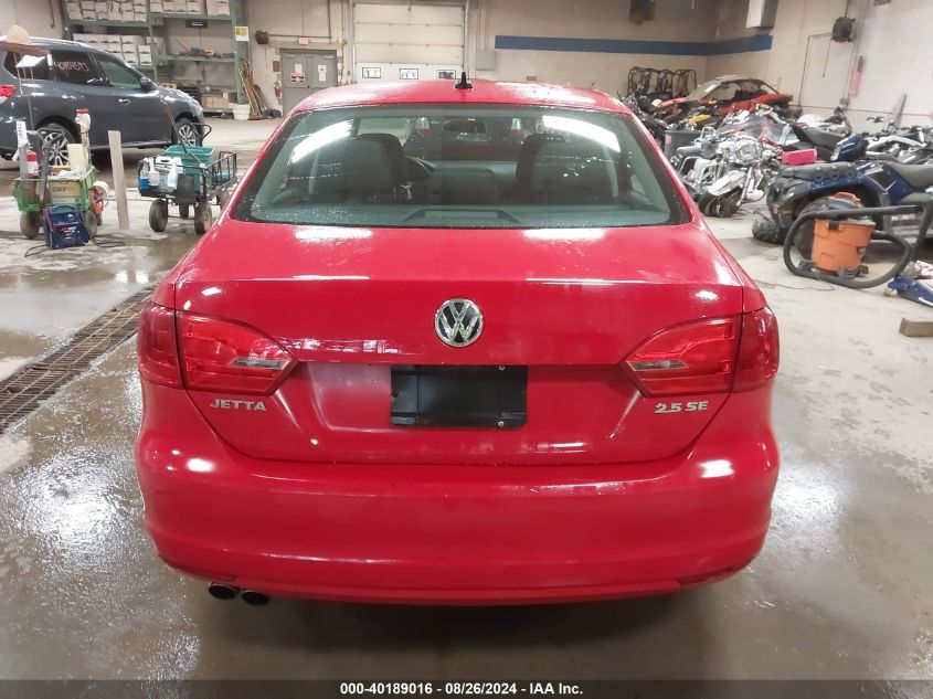 2012 Volkswagen Jetta 2.5L Se VIN: 3VWDP7AJOCM312654 Lot: 40189016