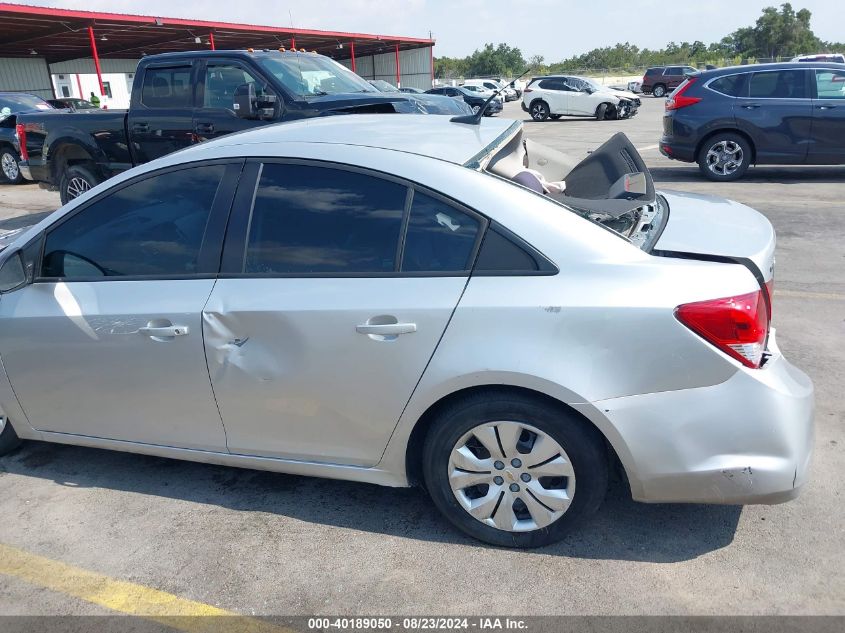 2014 Chevrolet Cruze Ls Auto VIN: 1G1PA5SH7E7474563 Lot: 40189050