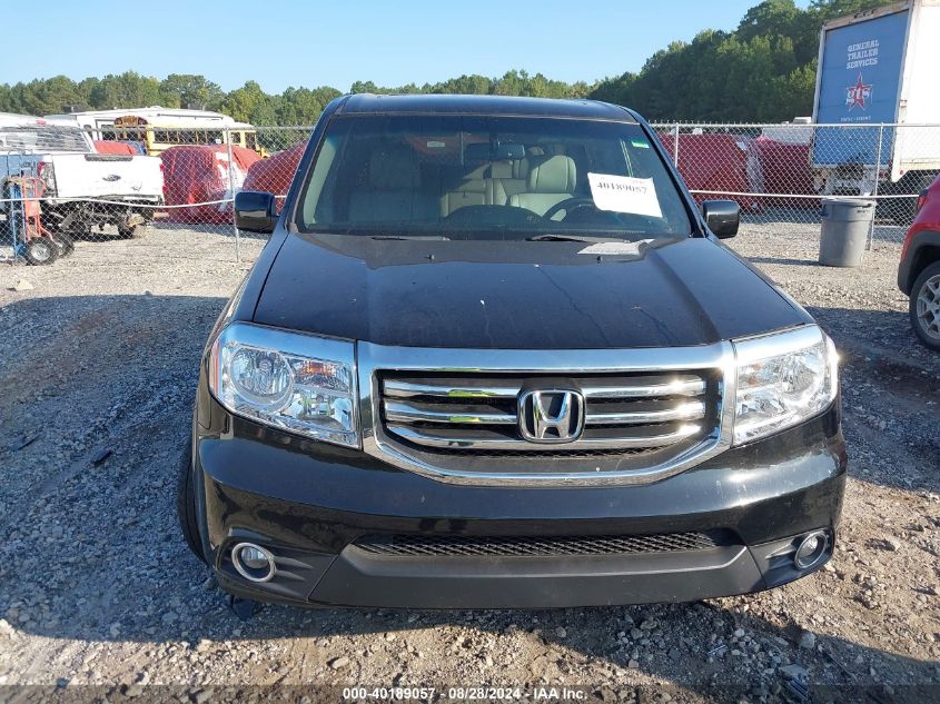 2014 Honda Pilot Ex-L VIN: 5FNYF3H50EB019644 Lot: 40189057