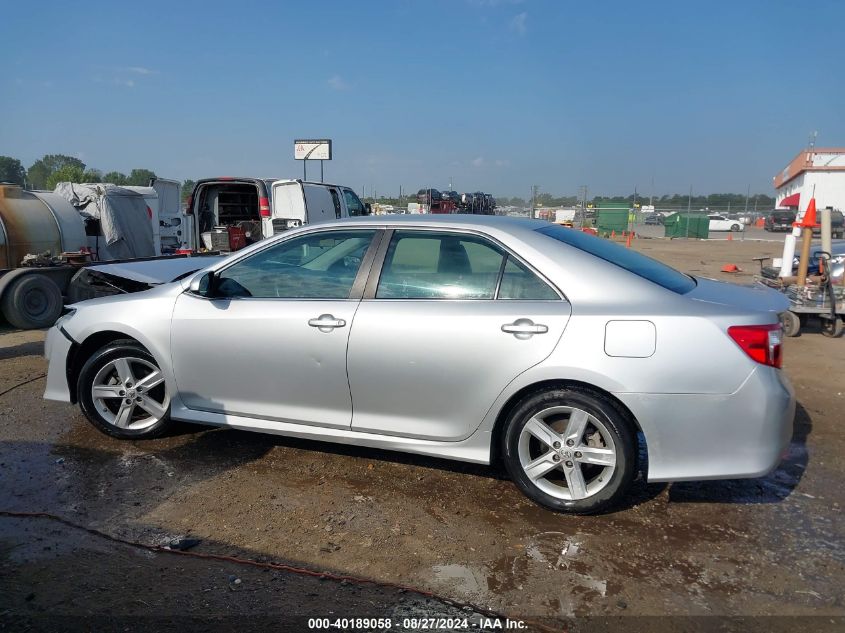 2014 Toyota Camry Se VIN: 4T1BF1FKXEU447162 Lot: 40189058