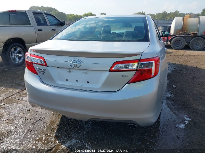 2014 Toyota Camry Se VIN: 4T1BF1FKXEU447162 Lot: 40189058