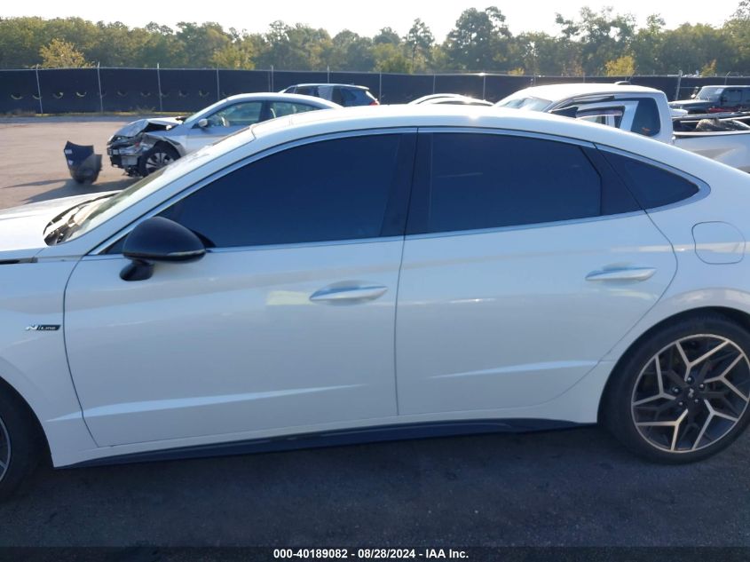 2021 Hyundai Sonata N Line VIN: 5NPEK4JC4MH109294 Lot: 40189082