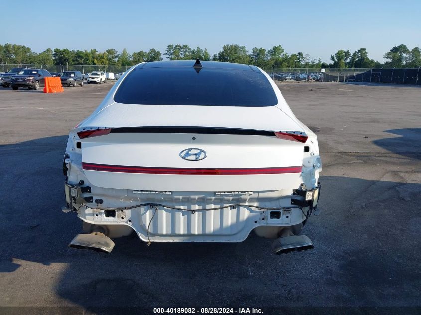 2021 Hyundai Sonata N Line VIN: 5NPEK4JC4MH109294 Lot: 40189082