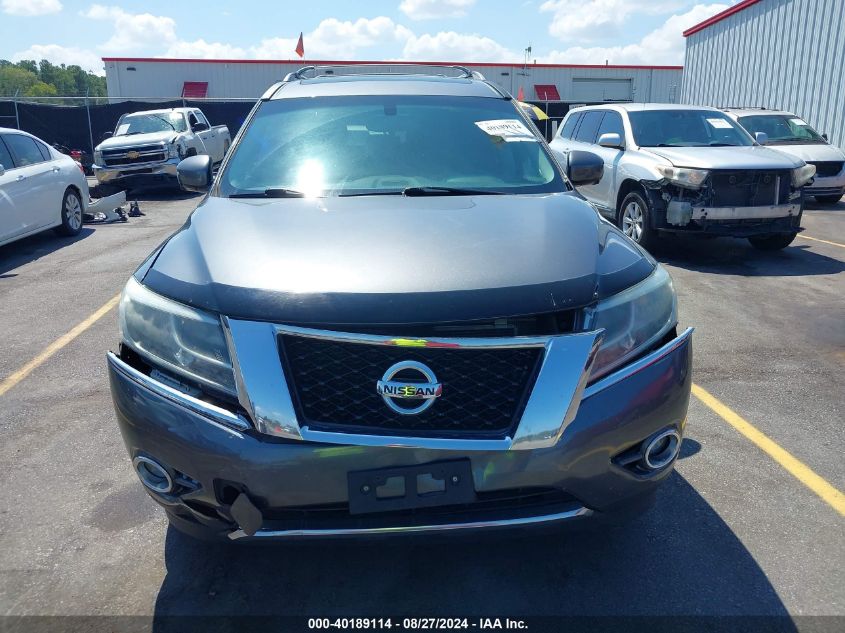 2015 Nissan Pathfinder Platinum VIN: 5N1AR2MM1FC687639 Lot: 40189114