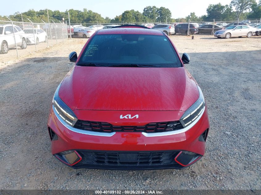 2022 Kia Forte Gt VIN: 3KPF44AC3NE495582 Lot: 40189132