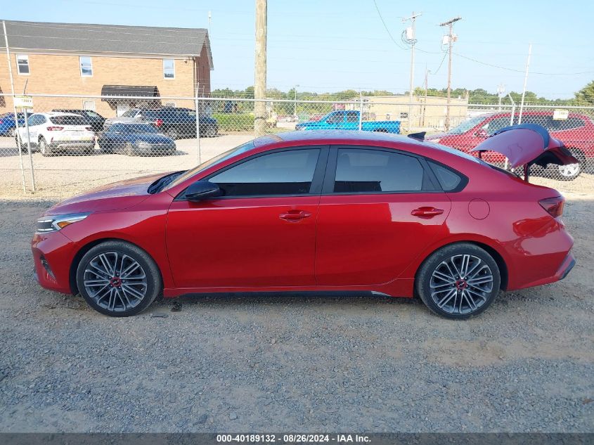 2022 Kia Forte Gt VIN: 3KPF44AC3NE495582 Lot: 40189132