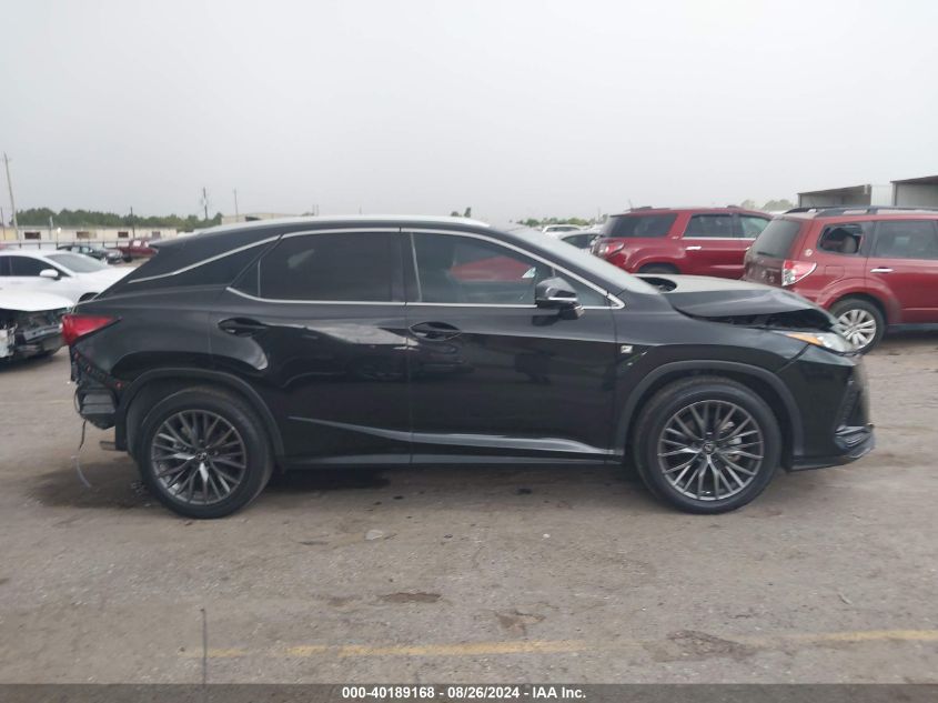 2022 Lexus Rx 350 F Sport Handling VIN: 2T2YZMDA5NC315632 Lot: 40189168