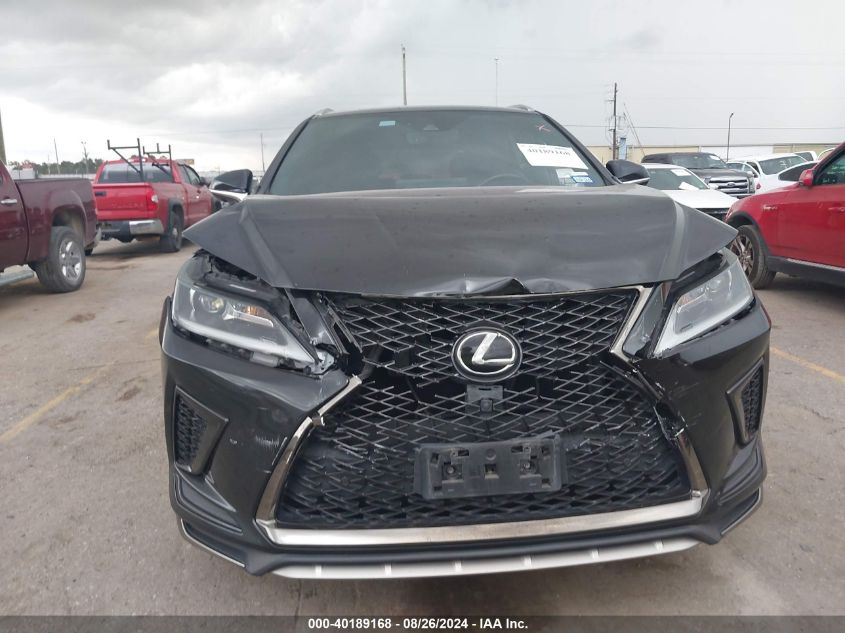 2022 Lexus Rx 350 F Sport Handling VIN: 2T2YZMDA5NC315632 Lot: 40189168