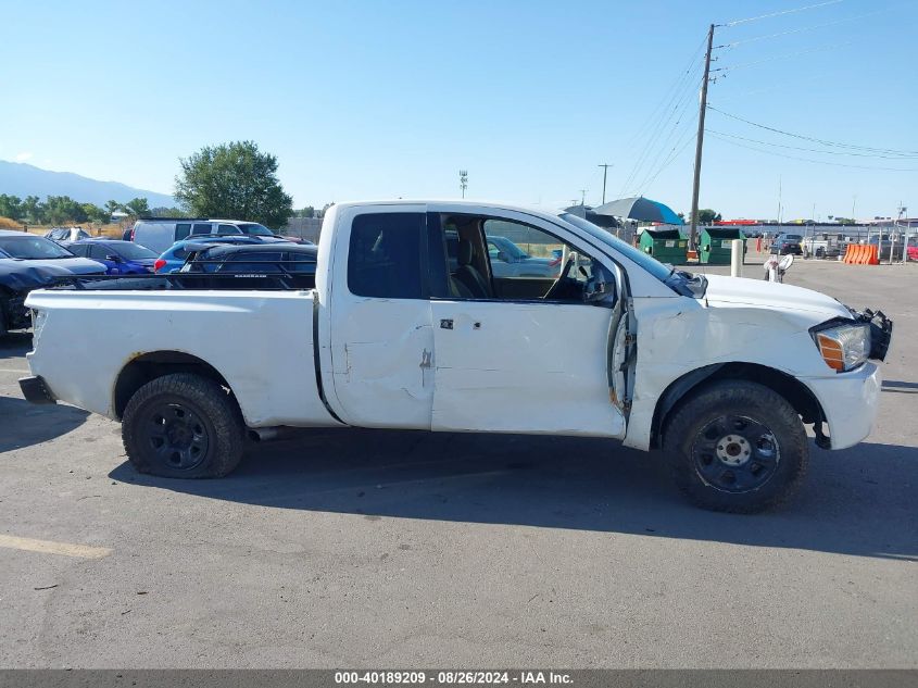 2004 Nissan Titan Xe VIN: 1N6AA06A54N551287 Lot: 40189209