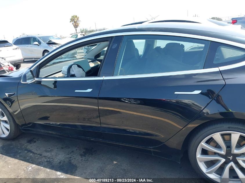 5YJ3E1EA9JF060352 2018 Tesla Model 3 Long Range/Mid Range