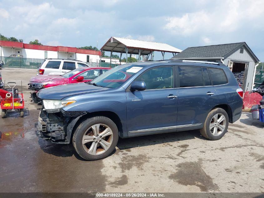 2012 Toyota Highlander Limited V6 VIN: 5TDDK3EH1CS164306 Lot: 40189224