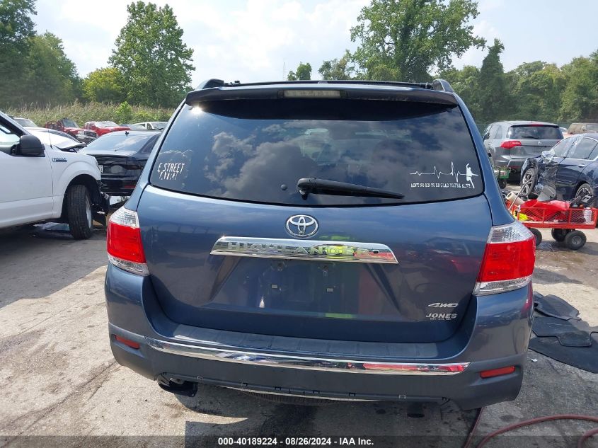 2012 Toyota Highlander Limited V6 VIN: 5TDDK3EH1CS164306 Lot: 40189224