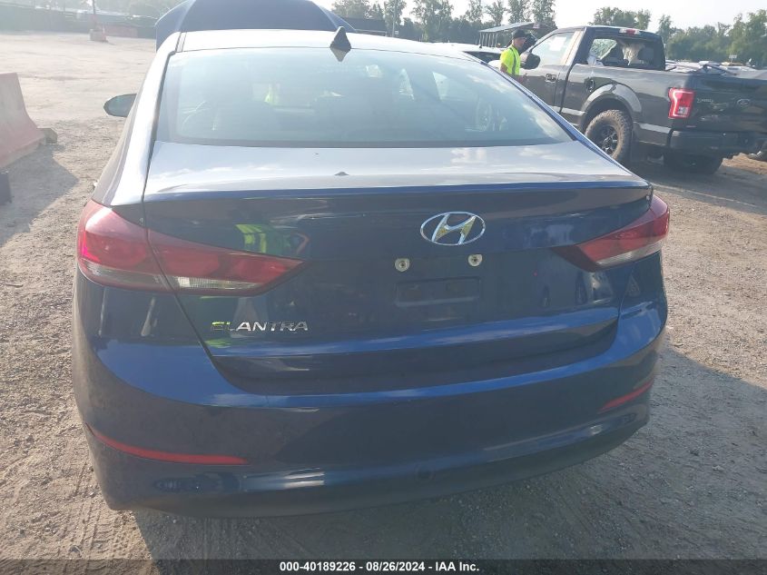 2018 Hyundai Elantra Sel VIN: 5NPD84LF0JH219725 Lot: 40189226