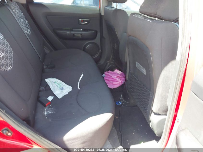 2011 Kia Soul + VIN: KNDJT2A25B7199709 Lot: 40189262