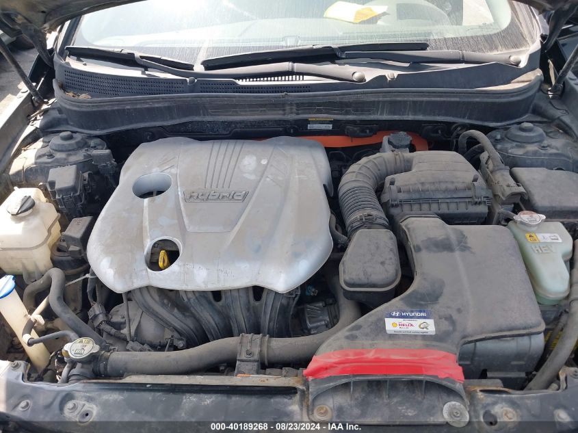 2012 Hyundai Sonata Hybrid VIN: KMHEC4A48CA023350 Lot: 40189268